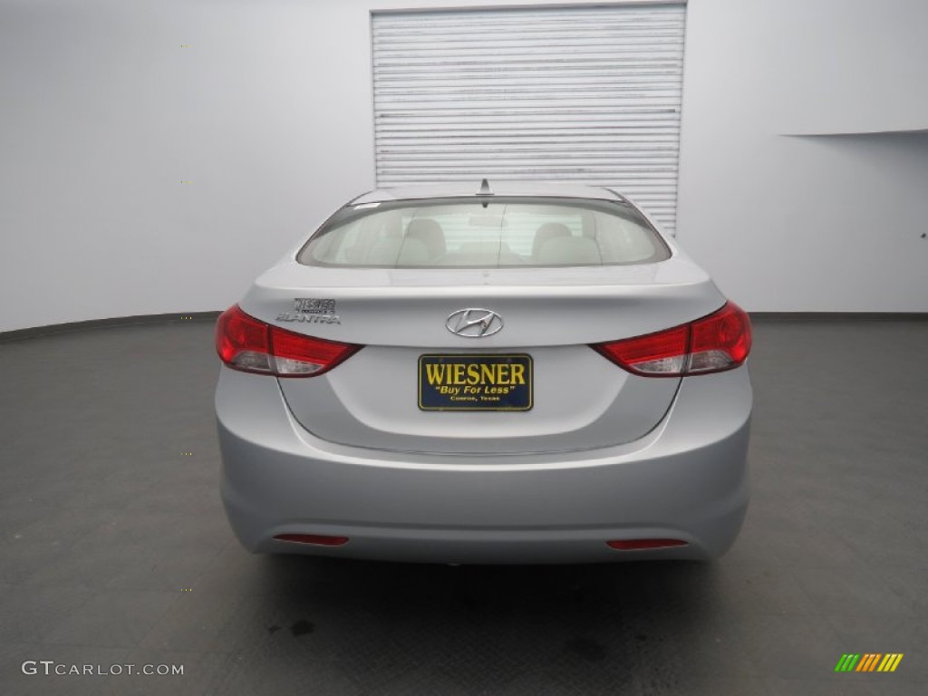 2012 Elantra GLS - Silver / Gray photo #6