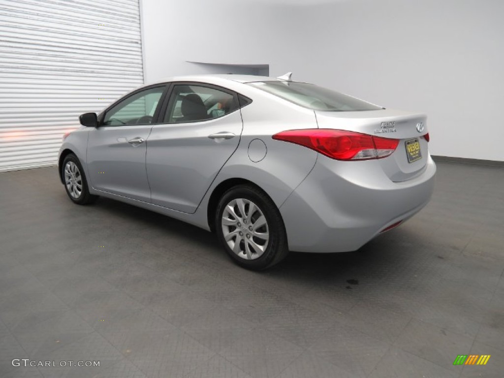 2012 Elantra GLS - Silver / Gray photo #7