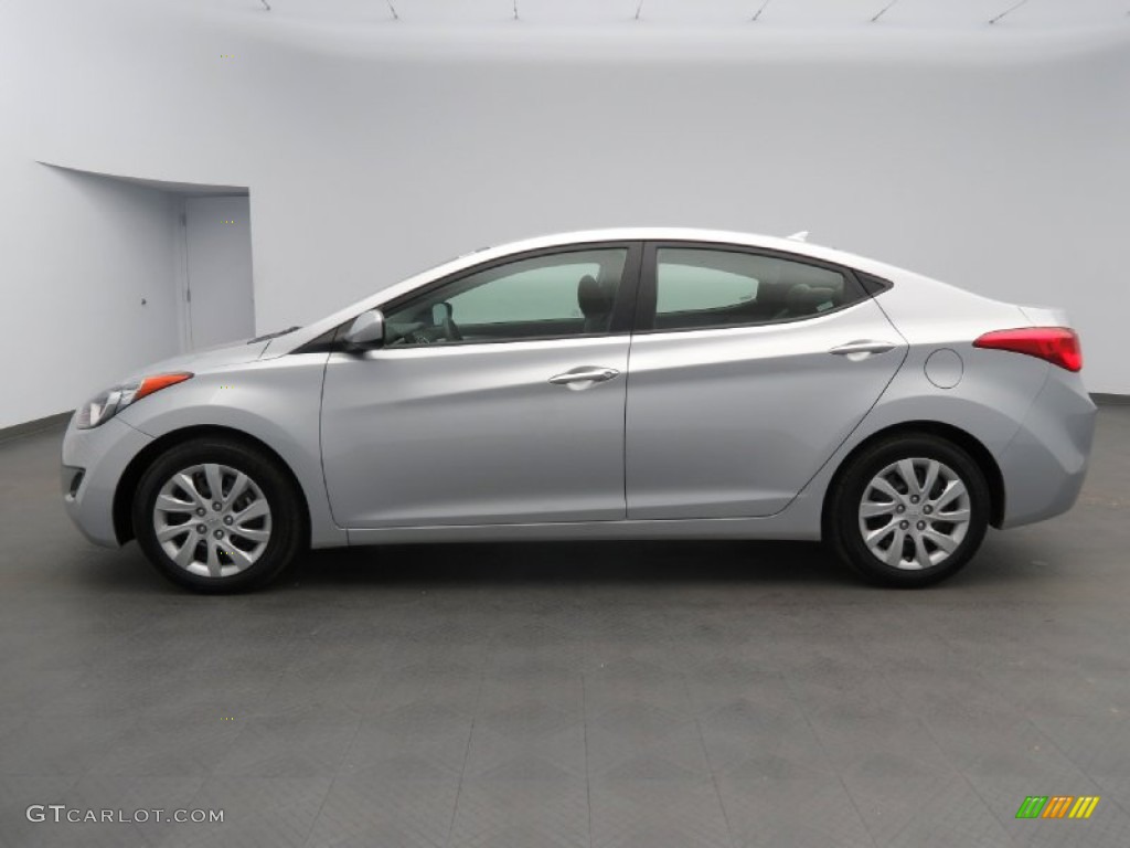 2012 Elantra GLS - Silver / Gray photo #8