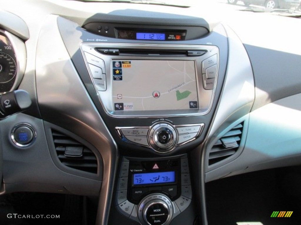 2013 Elantra Limited - Black / Gray photo #8