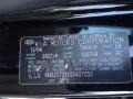  2005 Sorento LX 4WD Ebony Black Color Code EB