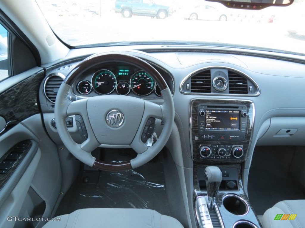2013 Buick Enclave Convenience Titanium Cloth Dashboard Photo #80346530