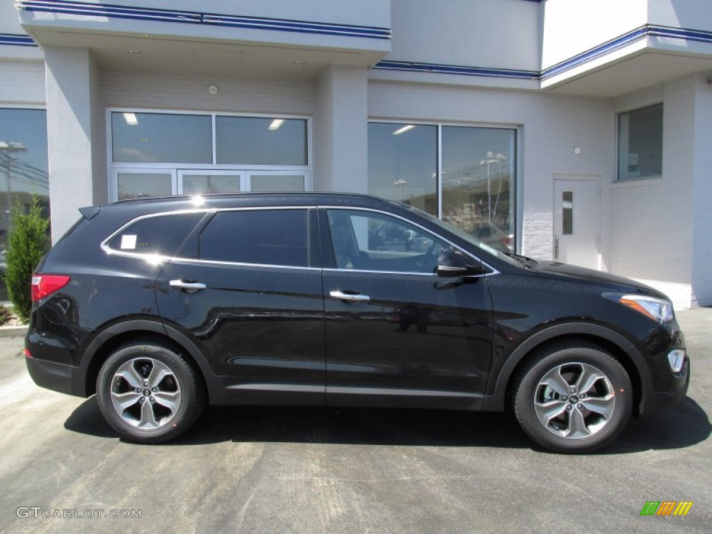 Becketts Black 2013 Hyundai Santa Fe GLS AWD Exterior Photo #80346593