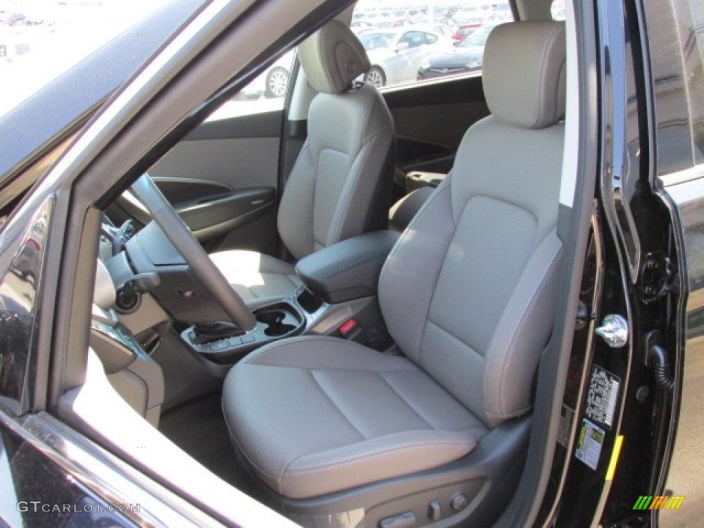 Gray Interior 2013 Hyundai Santa Fe GLS AWD Photo #80346655