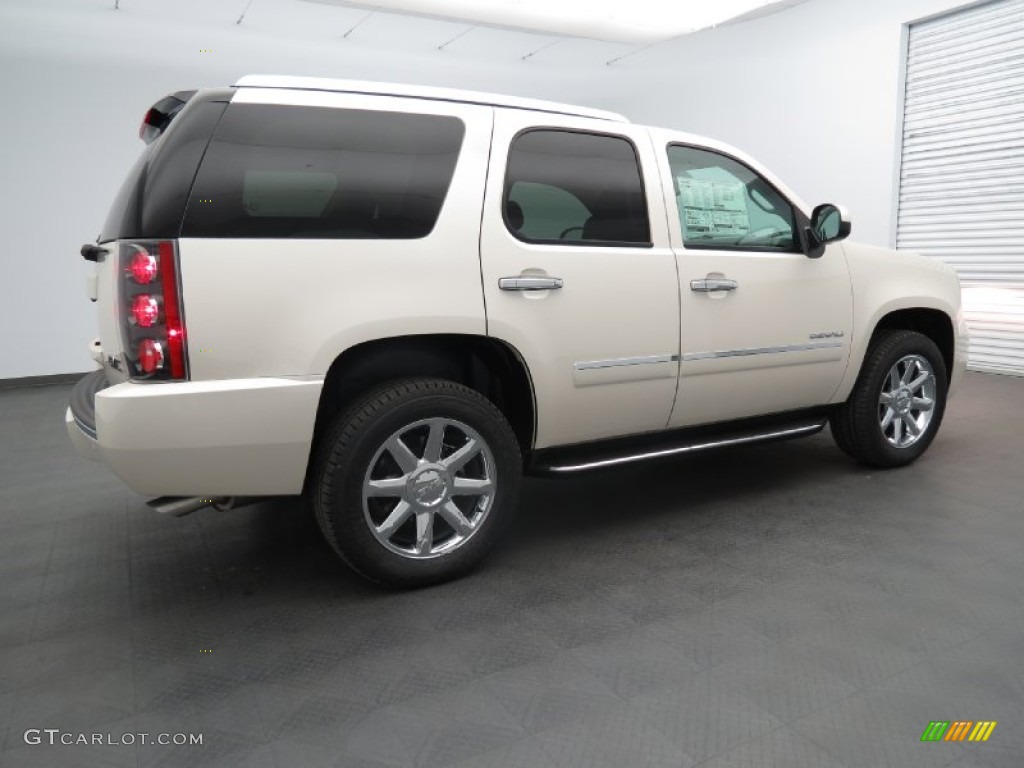 2013 Yukon Denali - White Diamond Tricoat / Ebony photo #2