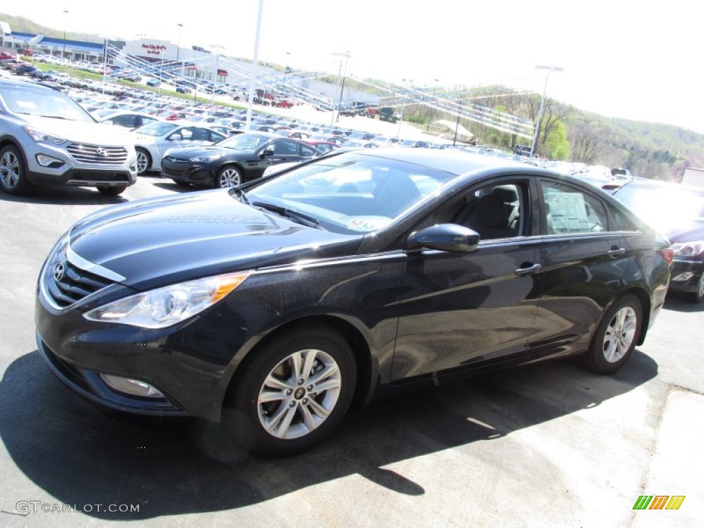 2013 Sonata GLS - Pacific Blue Pearl / Gray photo #3