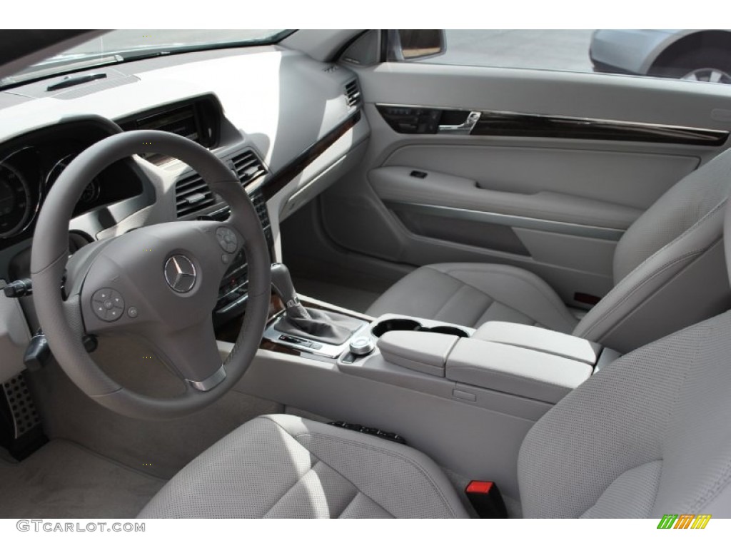Ash/Dark Grey Interior 2011 Mercedes-Benz E 350 Cabriolet Photo #80347512