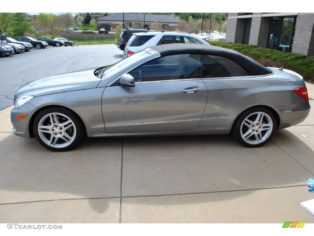 Palladium Silver Metallic 2011 Mercedes-Benz E 350 Cabriolet Exterior Photo #80347545