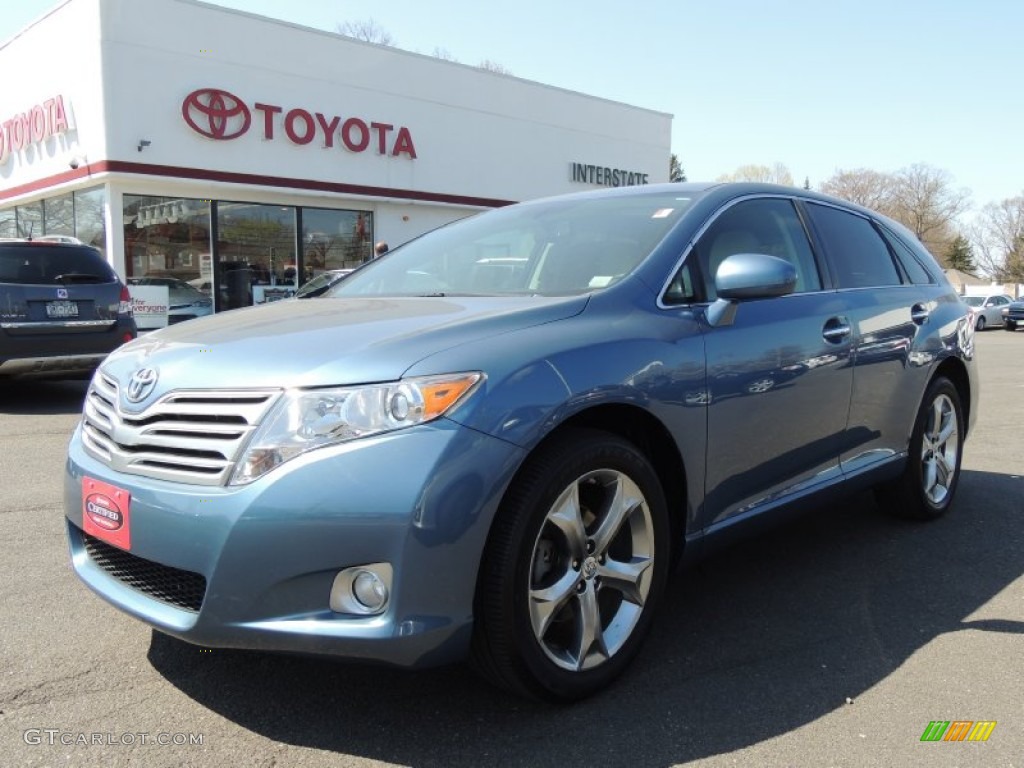 2010 Venza V6 AWD - Tropical Sea Metallic / Gray photo #1