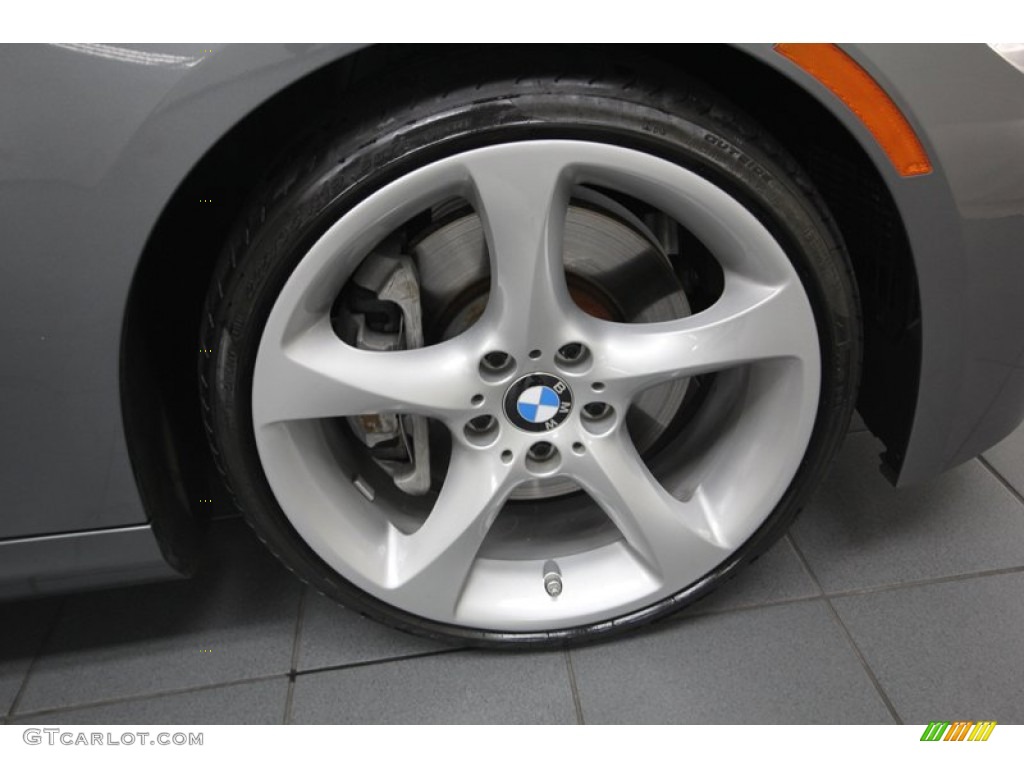 2011 3 Series 335i Coupe - Space Gray Metallic / Black photo #10