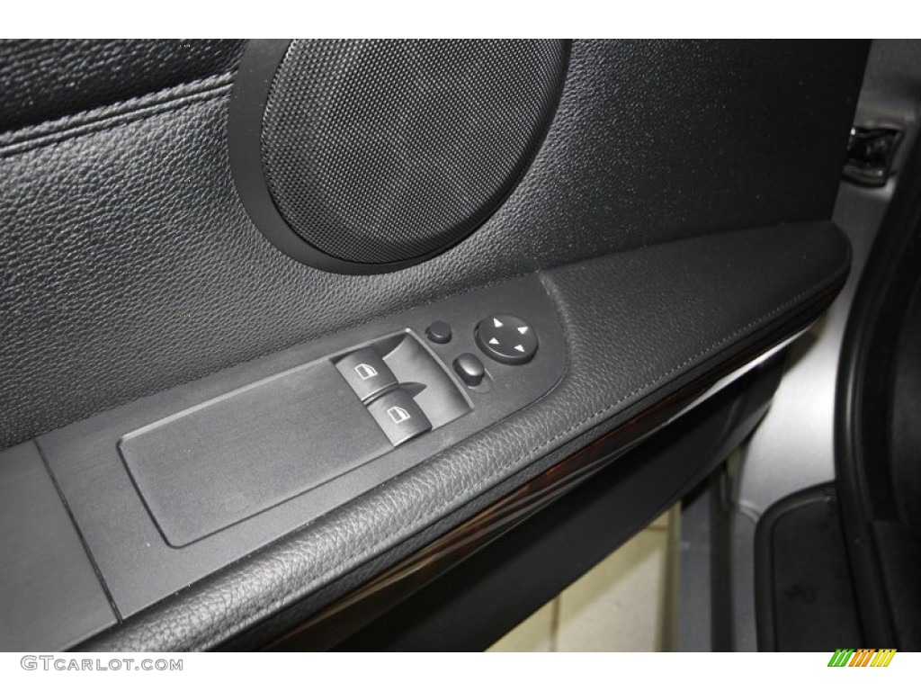 2011 3 Series 335i Coupe - Space Gray Metallic / Black photo #16