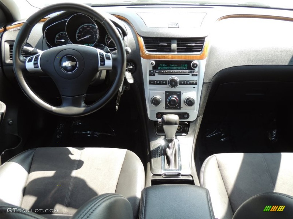 2010 Chevrolet Malibu LT Sedan Ebony Dashboard Photo #80348316