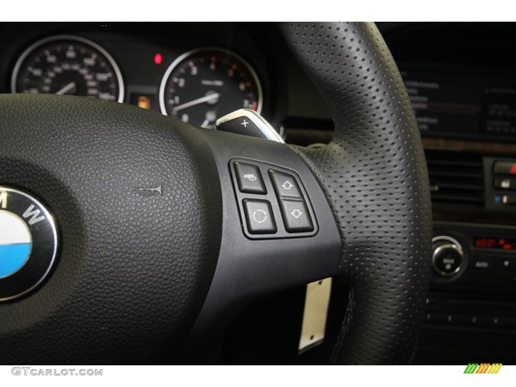 2011 3 Series 335i Coupe - Space Gray Metallic / Black photo #27