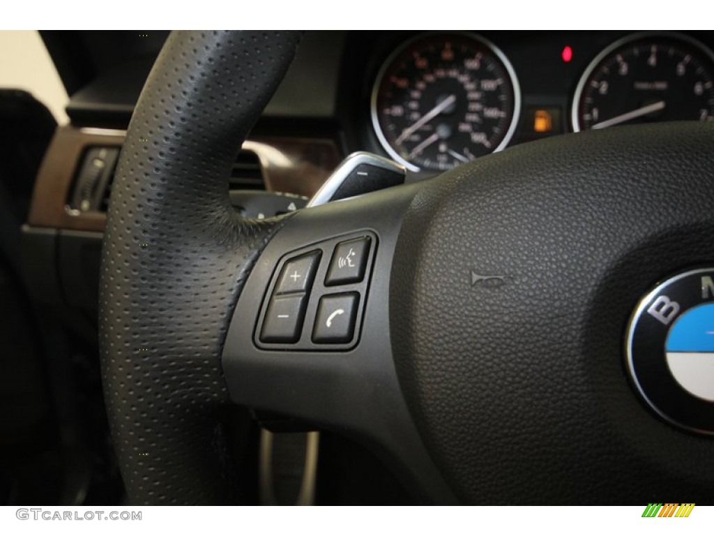 2011 3 Series 335i Coupe - Space Gray Metallic / Black photo #28
