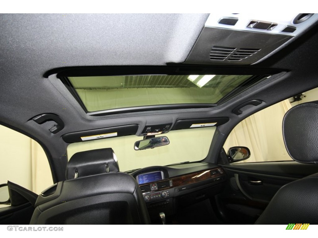 2011 3 Series 335i Coupe - Space Gray Metallic / Black photo #32