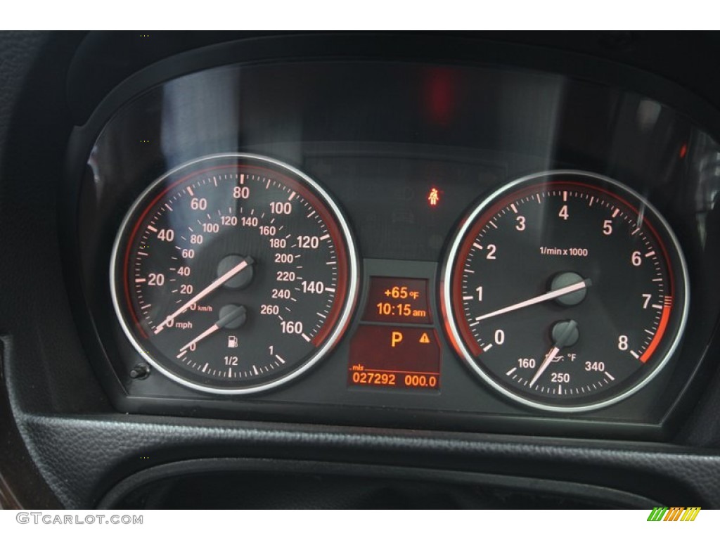 2011 3 Series 335i Coupe - Space Gray Metallic / Black photo #43