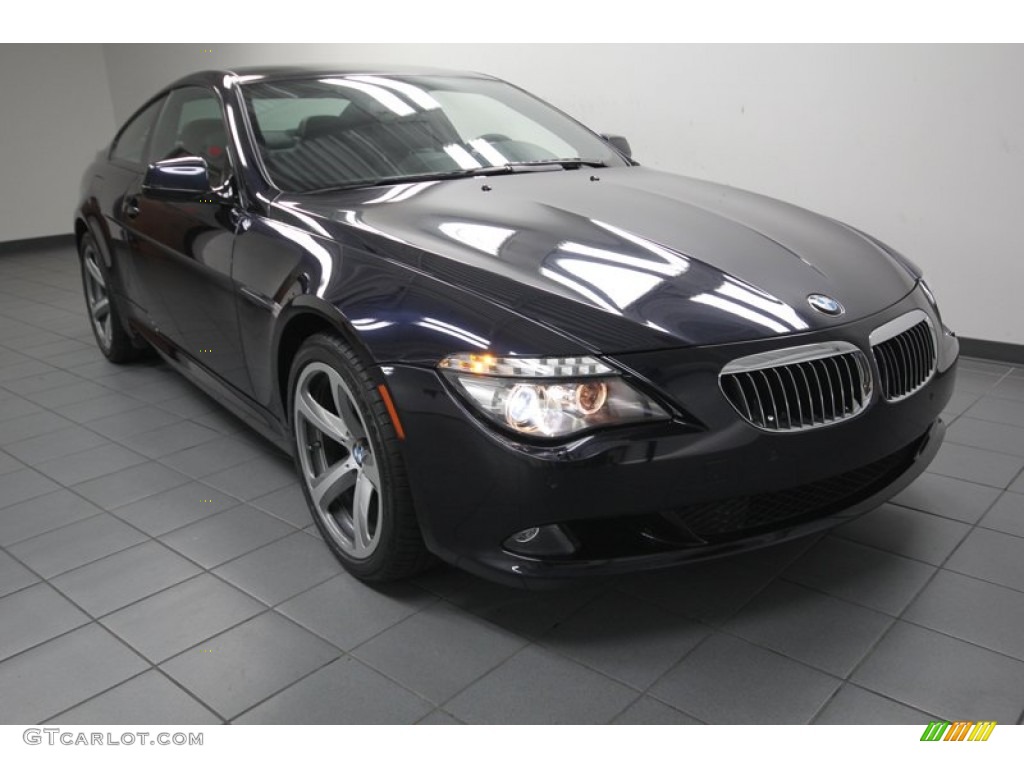 Carbon Black Metallic 2010 BMW 6 Series 650i Coupe Exterior Photo #80348511