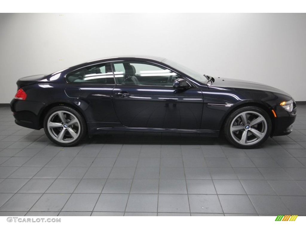 Carbon Black Metallic 2010 BMW 6 Series 650i Coupe Exterior Photo #80348561