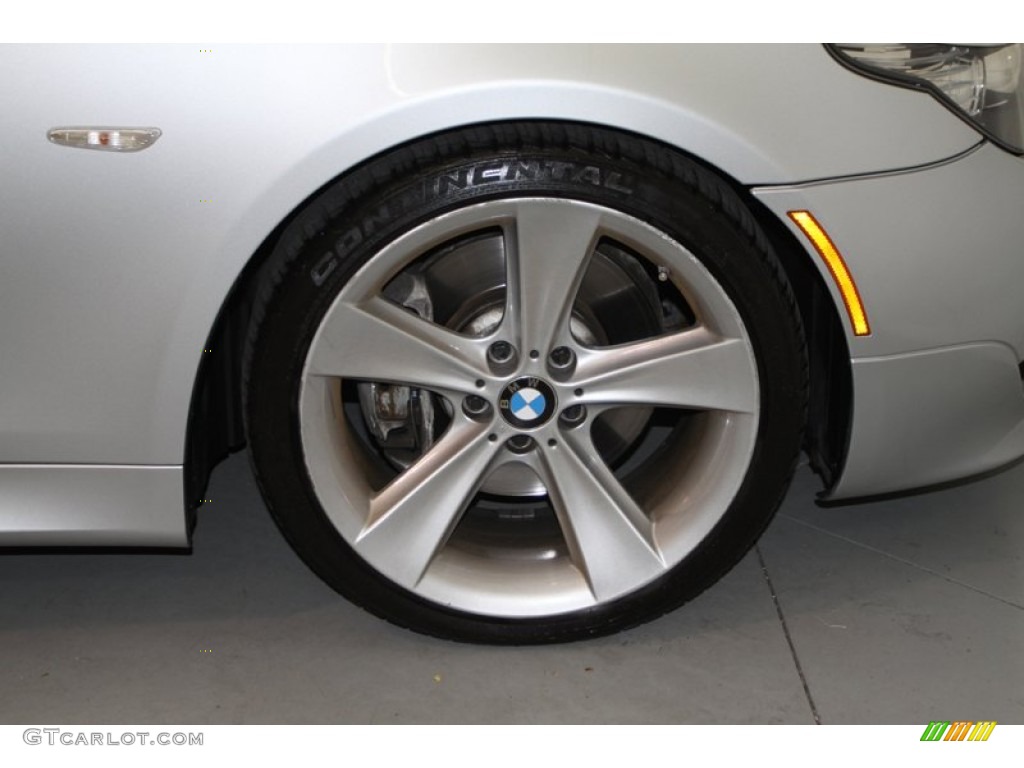 2008 BMW 5 Series 550i Sedan Wheel Photo #80348580