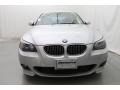 2008 Titanium Silver Metallic BMW 5 Series 550i Sedan  photo #9