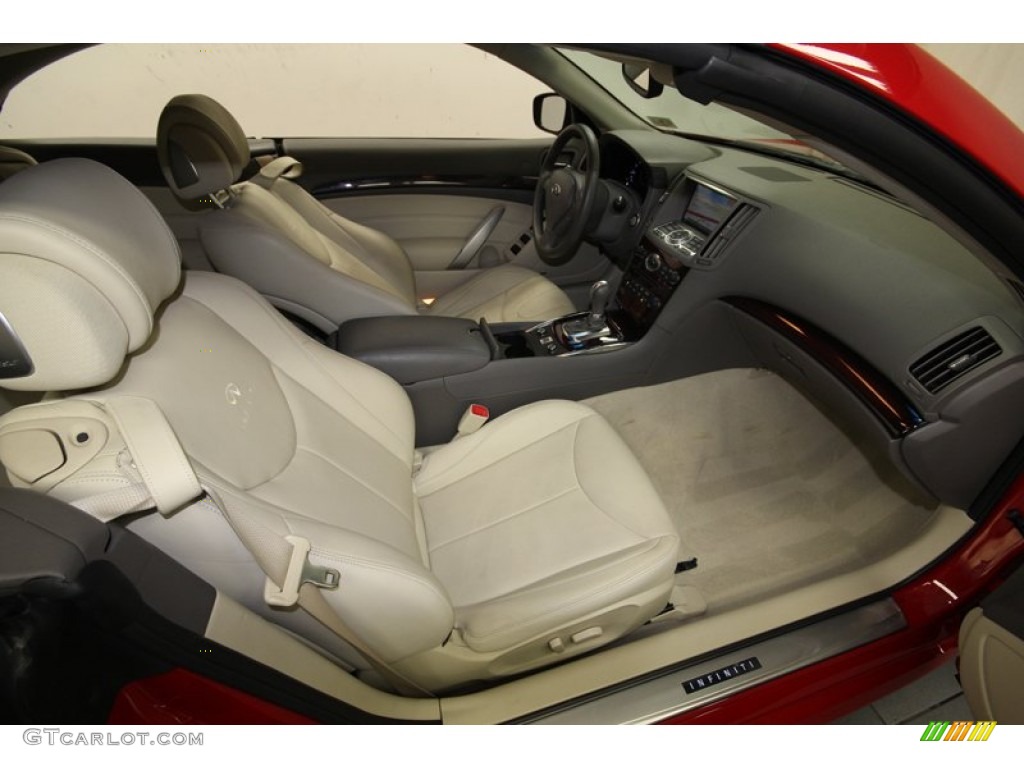 Wheat Interior 2011 Infiniti G 37 Convertible Photo #80349186