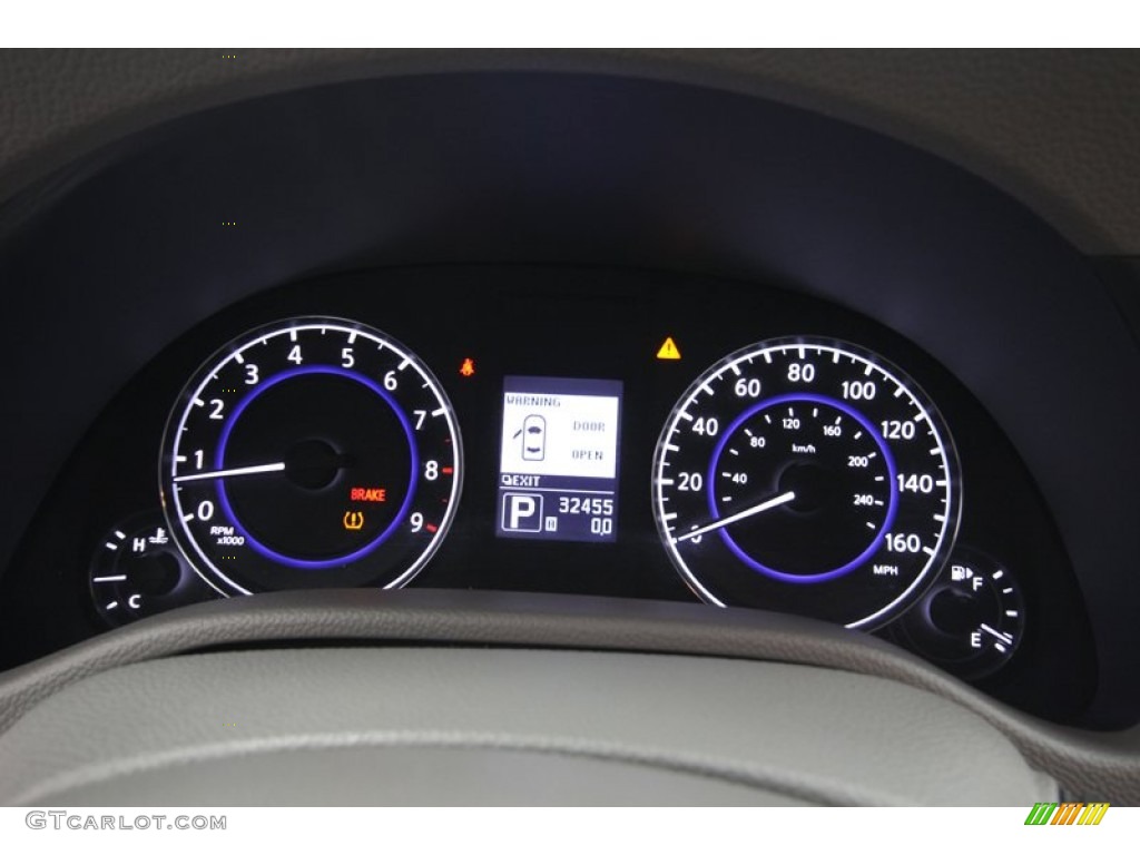 2011 Infiniti G 37 Convertible Gauges Photo #80349265