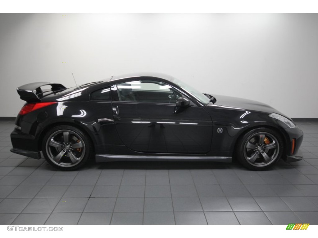 Magnetic Black Pearl 2007 Nissan 350Z NISMO Coupe Exterior Photo #80349341