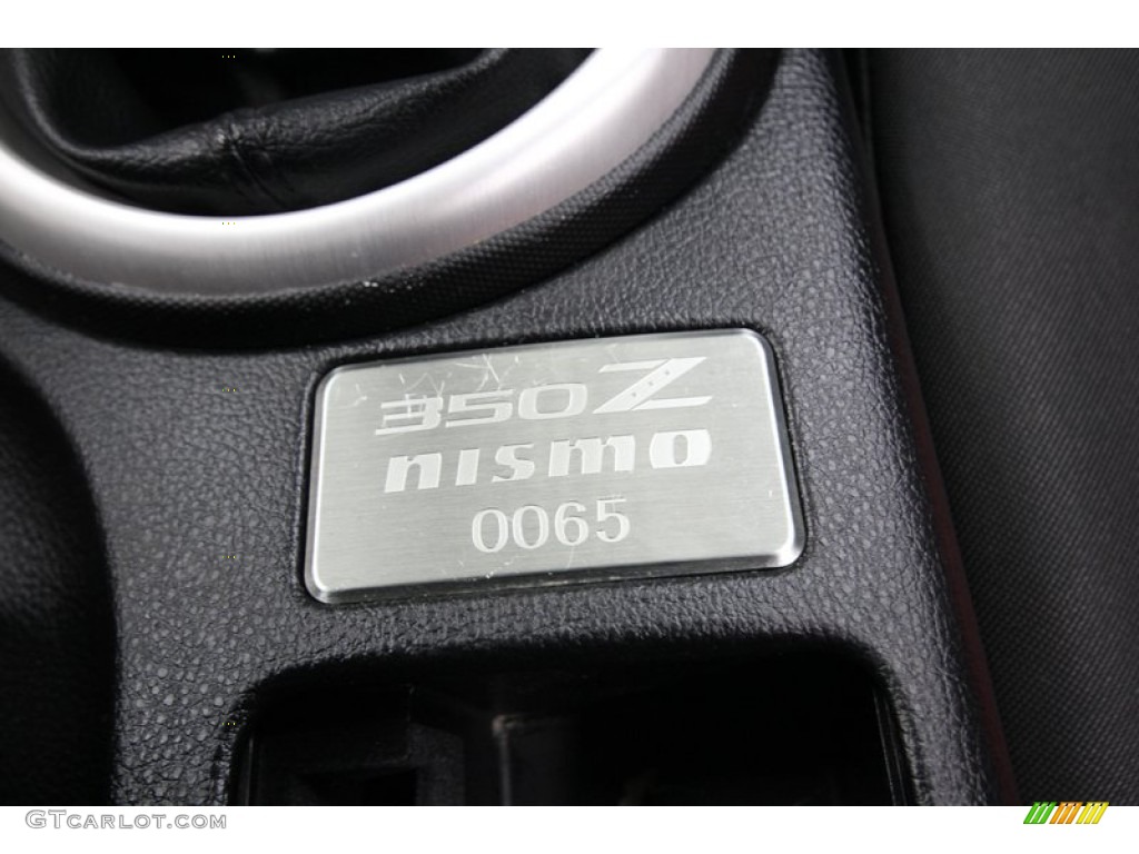 2007 Nissan 350Z NISMO Coupe Info Tag Photos