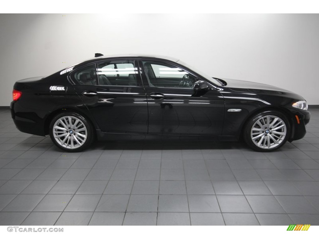 Jet Black 2011 BMW 5 Series 550i Sedan Exterior Photo #80349741
