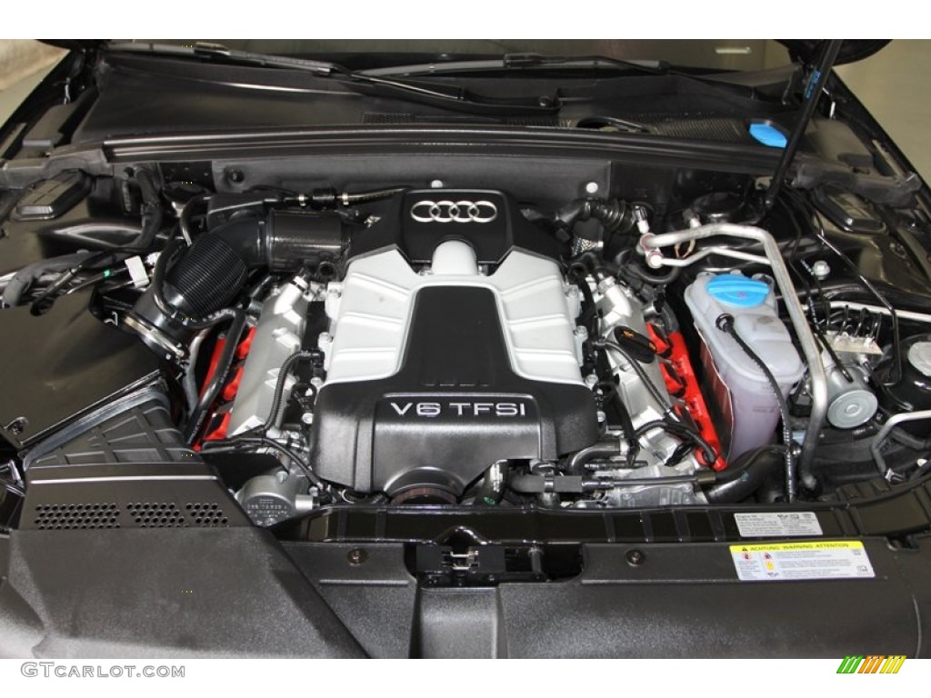 2012 Audi S4 3.0T quattro Sedan 3.0 Liter FSI Supercharged DOHC 24-Valve VVT V6 Engine Photo #80349904