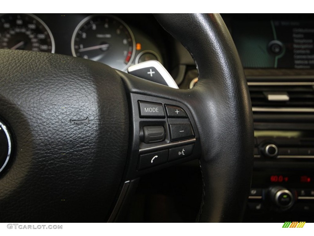 2011 5 Series 550i Sedan - Jet Black / Black photo #28