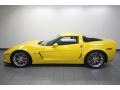 Velocity Yellow 2009 Chevrolet Corvette Z06 Exterior