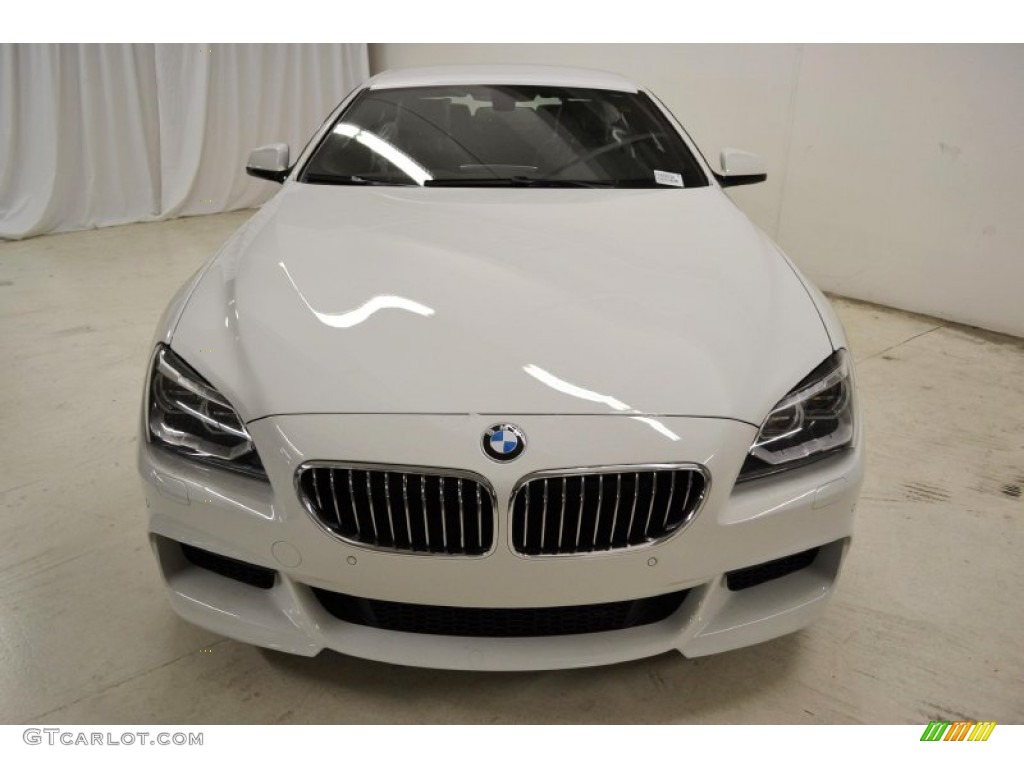 Alpine White 2014 BMW 6 Series 640i Coupe Exterior Photo #80350180