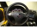 Ebony 2009 Chevrolet Corvette Z06 Steering Wheel