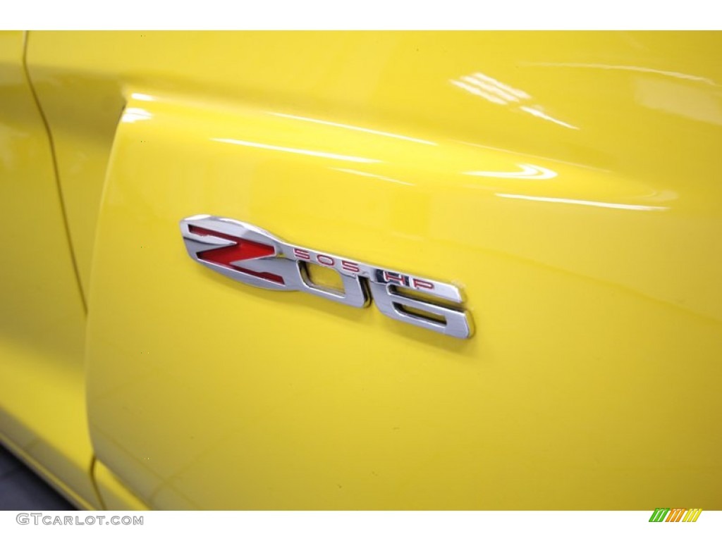 2009 Corvette Color Code Z06 for Velocity Yellow Photo #80350455