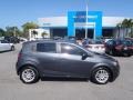 2012 Cyber Gray Metallic Chevrolet Sonic LT Hatch  photo #3