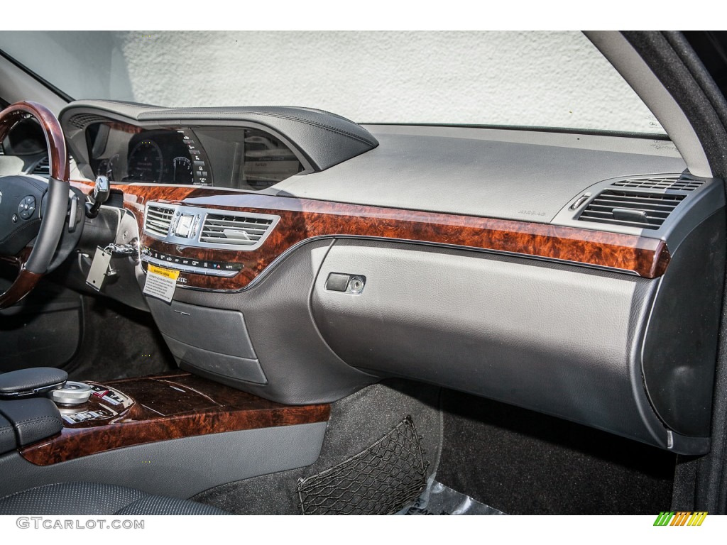2013 Mercedes-Benz S 350 BlueTEC 4Matic Black Dashboard Photo #80351941