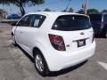 2013 Summit White Chevrolet Sonic LT Hatch  photo #4