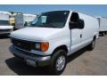 2007 Oxford White Ford E Series Van E350 Super Duty Commercial  photo #8