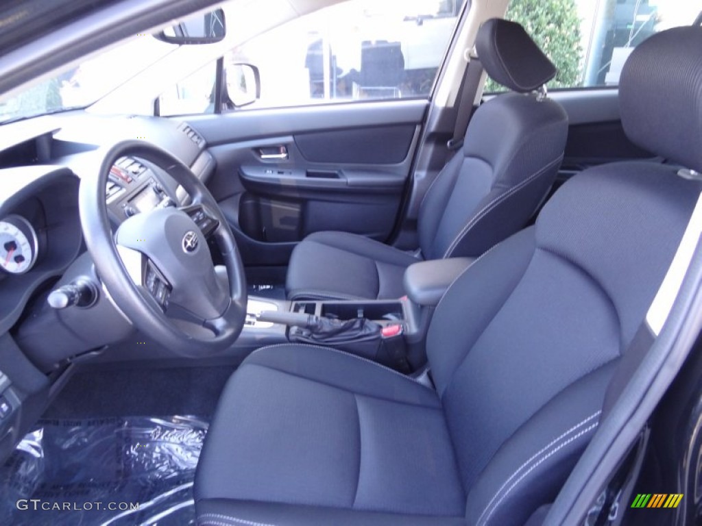 Black Interior 2012 Subaru Impreza 2.0i Sport Premium 5 Door Photo #80354782