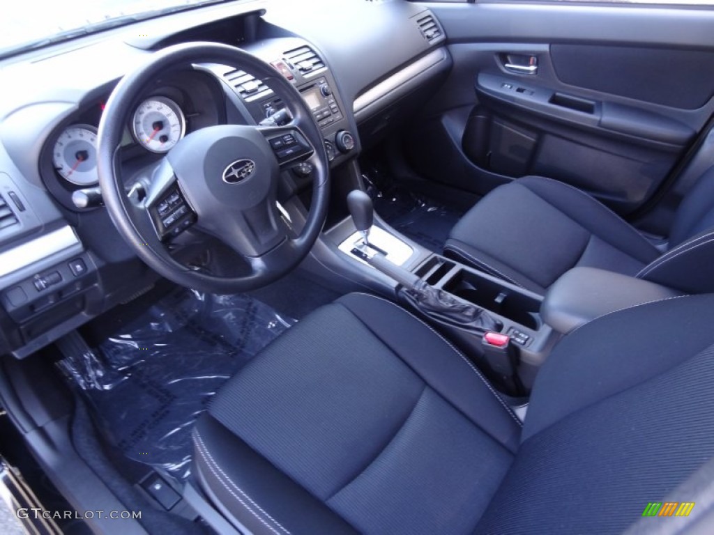 Black Interior 2012 Subaru Impreza 2.0i Sport Premium 5 Door Photo #80354806