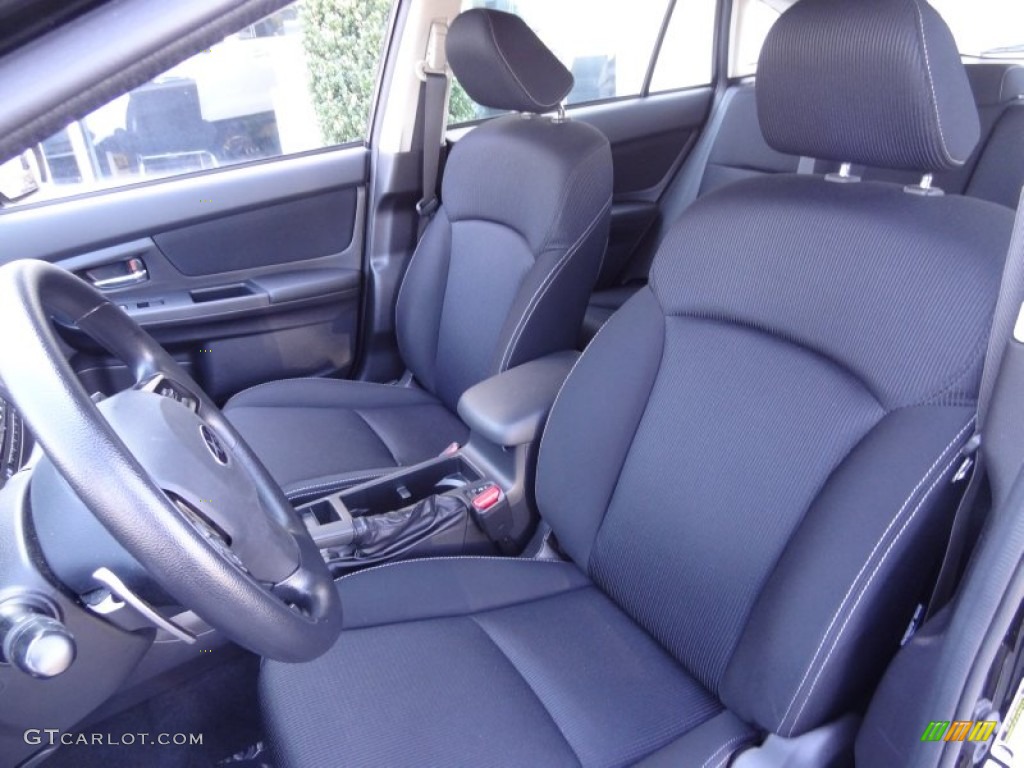 Black Interior 2012 Subaru Impreza 2.0i Sport Premium 5 Door Photo #80354827