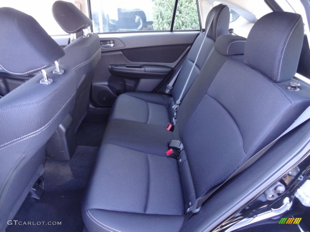 2012 Subaru Impreza 2.0i Sport Premium 5 Door Rear Seat Photo #80354851