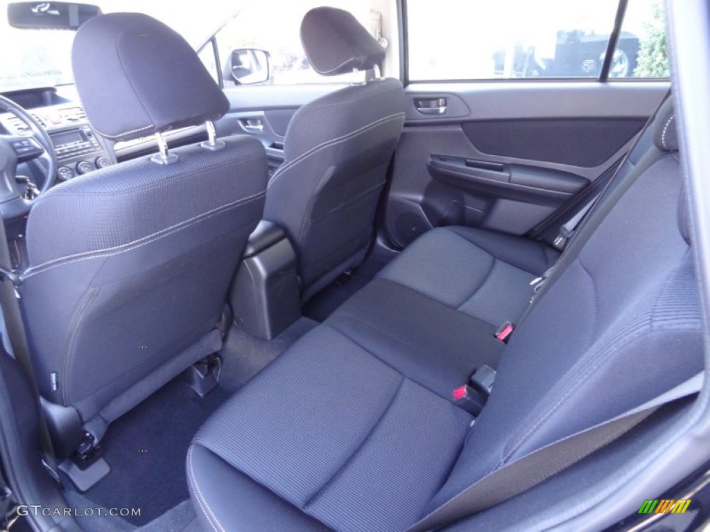 Black Interior 2012 Subaru Impreza 2.0i Sport Premium 5 Door Photo #80354869