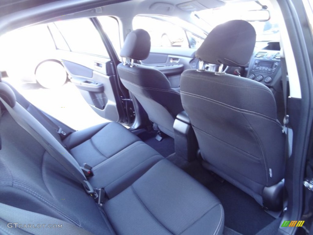 Black Interior 2012 Subaru Impreza 2.0i Sport Premium 5 Door Photo #80355010