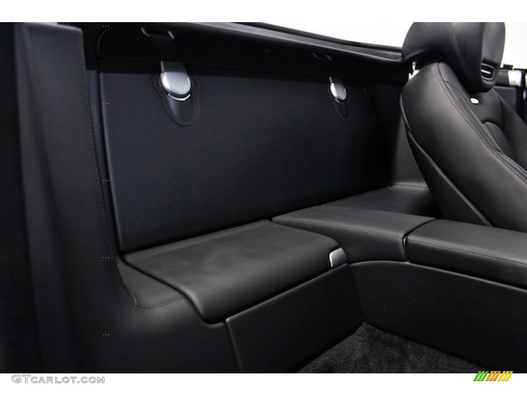 Black Interior 2011 Mercedes-Benz SL 63 AMG Roadster Photo #80355114