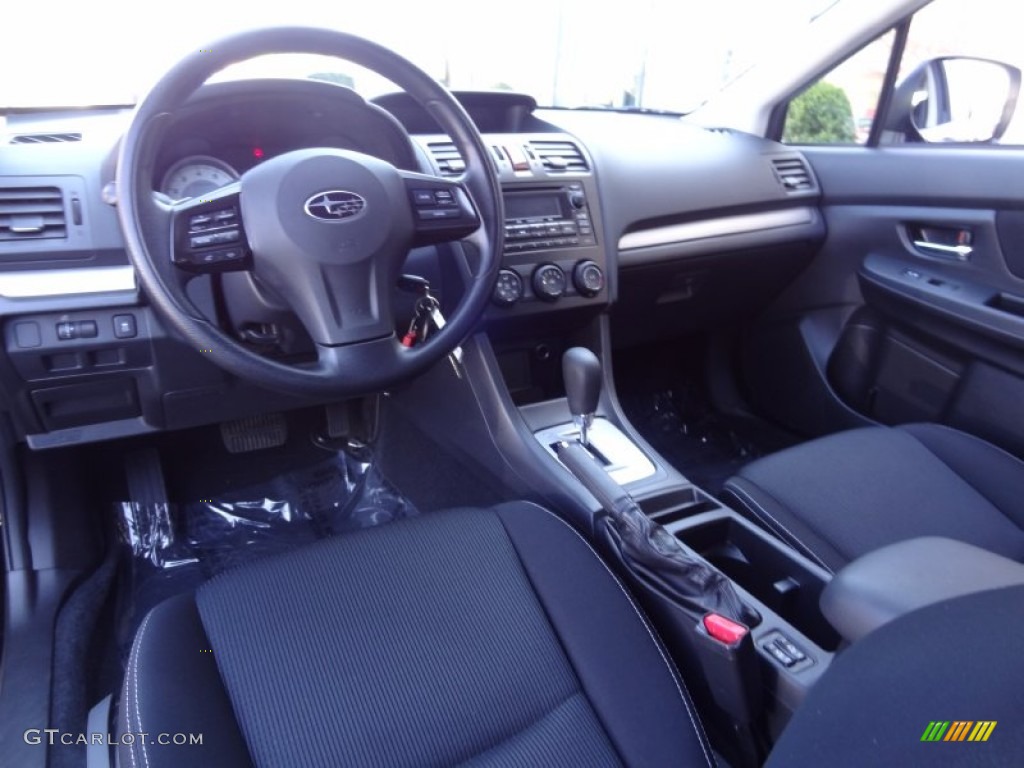 Black Interior 2012 Subaru Impreza 2.0i Sport Premium 5 Door Photo #80355117