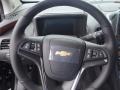 2013 Chevrolet Volt Jet Black/Spice Red/Dark Accents Interior Steering Wheel Photo