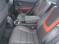 2013 Chevrolet Volt Jet Black/Spice Red/Dark Accents Interior Rear Seat Photo