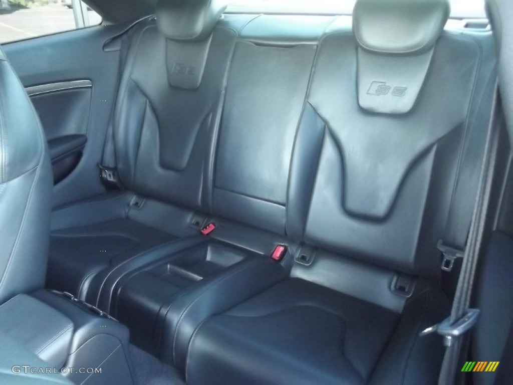 2010 Audi S5 4.2 FSI quattro Coupe Rear Seat Photo #80355412